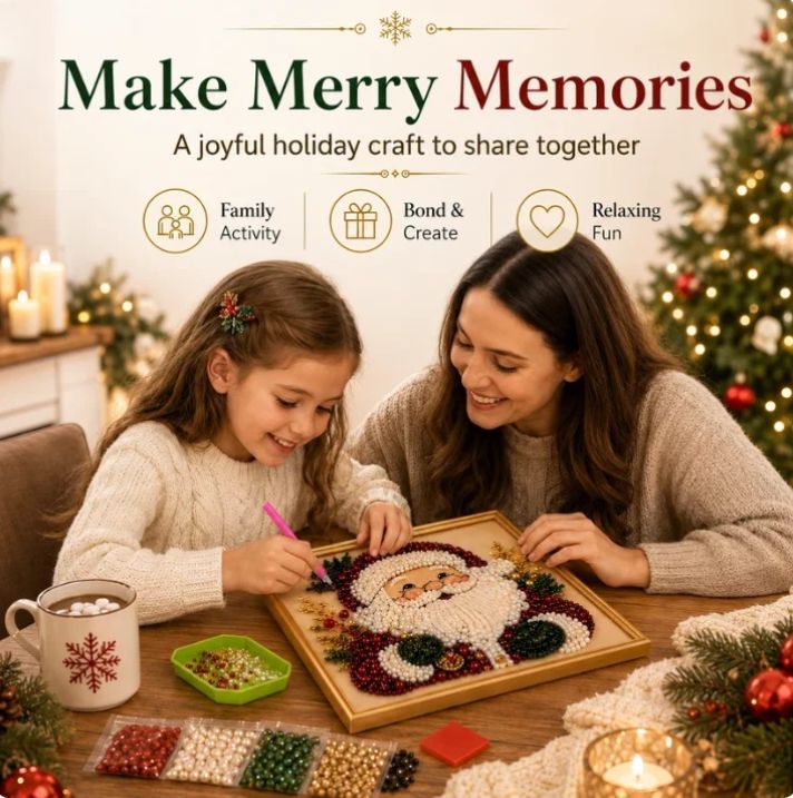 Pearl Craft™ - 3D Christmas Pearl Art Kit